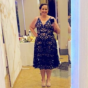 Beautiful formal wedding guest dress!